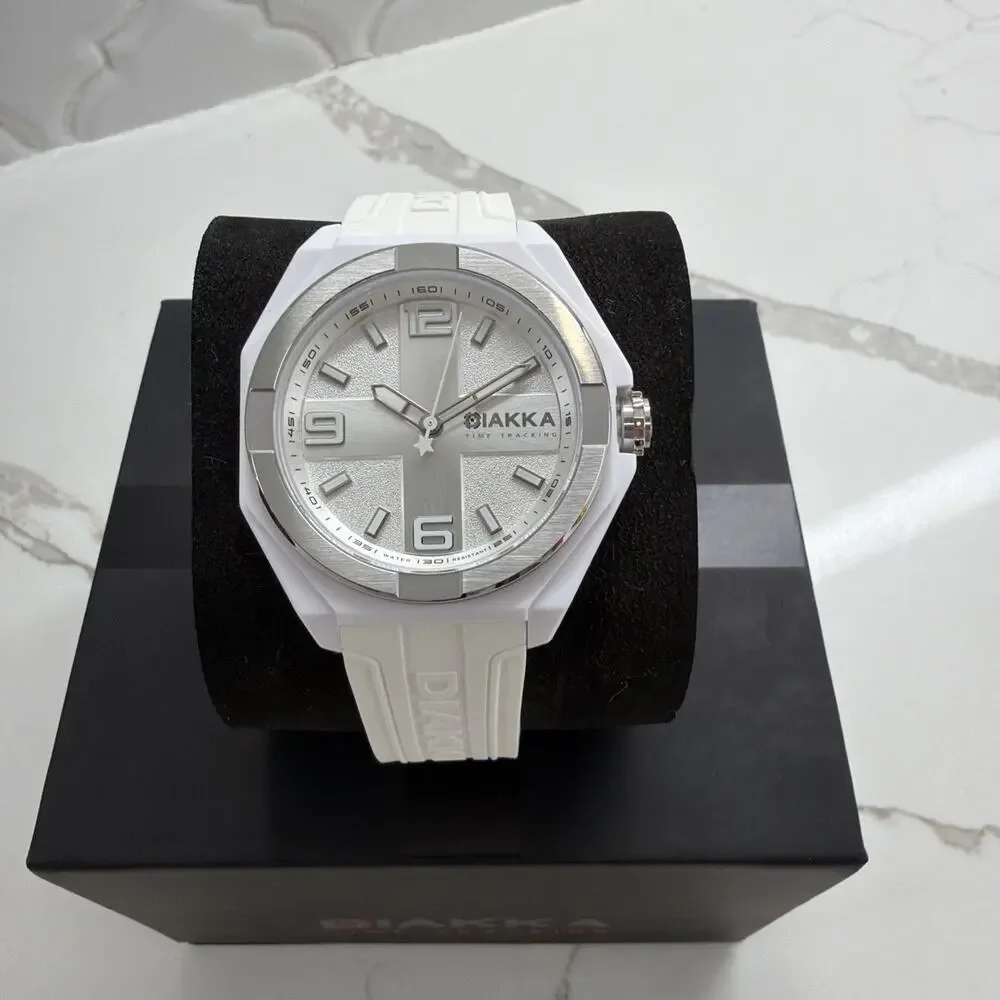 Diakka The Vice III D1639-FW-SS 39mm Quartz Watch Men’s Stainless Steel